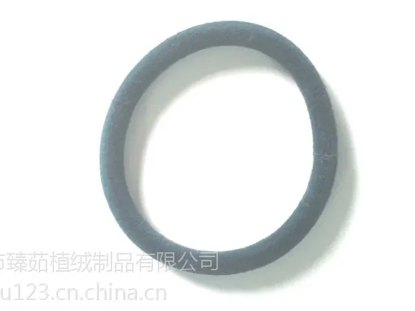 臻茹实业提供墨绿色无限长时尚欧美版松紧绳发圈发绳产品生产加工出售
