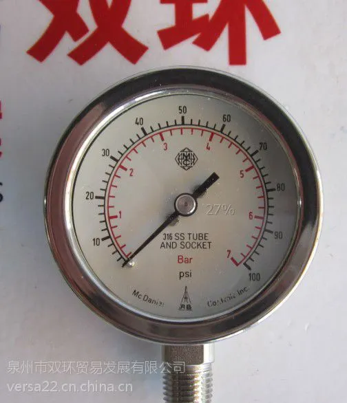 美国MCDANIEL油压表KQ-SF