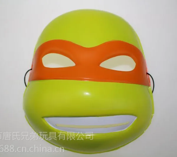 深圳厂家直销批发定制 忍者神龟面具(黄色款)