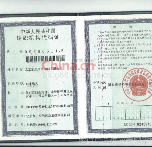 机构代码
