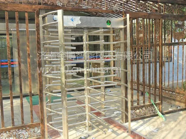南宁中建八局工地门口旋转闸 转闸 梳妆单向门 锦勋信息旋转闸