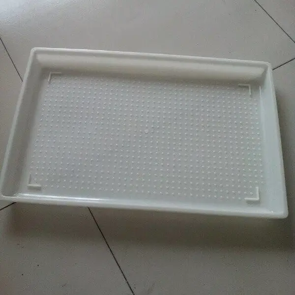 纯料方形鸡苗雏鸡用开食盘厂家鸭苗鹅苗开食盘