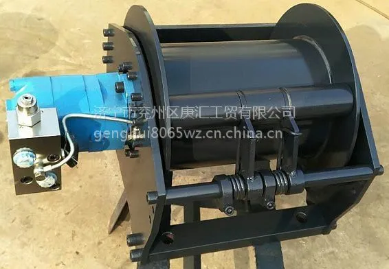 广汇液压绞车(卷扬机)单绳拉力2.0吨挖泥机专用自制产品质量可靠