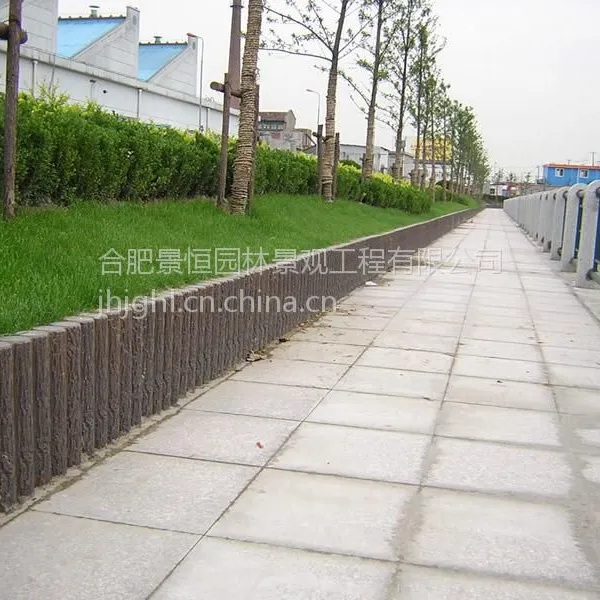 仿木桩 仿树皮护岸 河道护岸 水泥护岸 亲水护岸 景观护岸