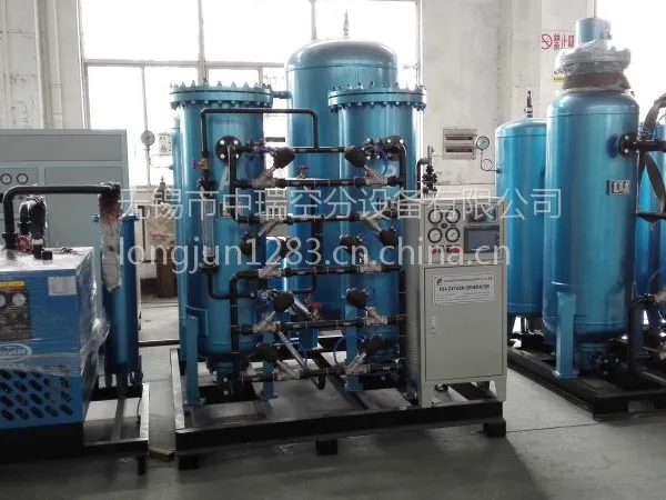 无锡中瑞小型工业制氧机 变压吸附氧气机 氧气发生器 ZRO-60-93