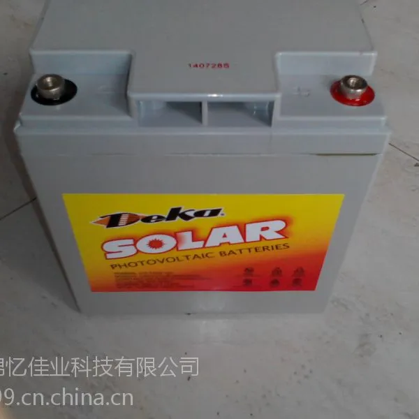 原装进口美国德克蓄电池报价12V200AH质保三年