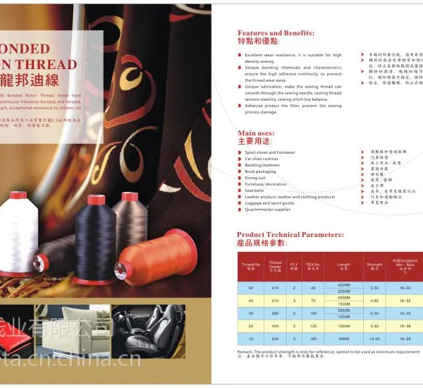 供应金达牌尼龙N66邦迪线