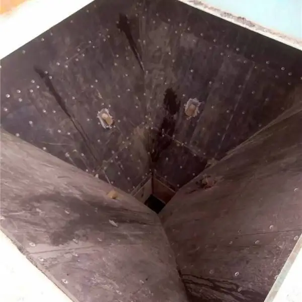供应安装燃煤锅炉煤仓聚乙烯助滑衬板，水泥储料库高密度树脂衬板性能，原料斗超高分子量聚乙烯衬板施工厂家