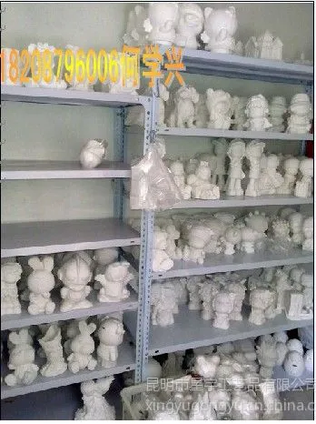 供应供应贵州凯里儿童涂色DIY石膏彩绘白坯夜市摆摊用品