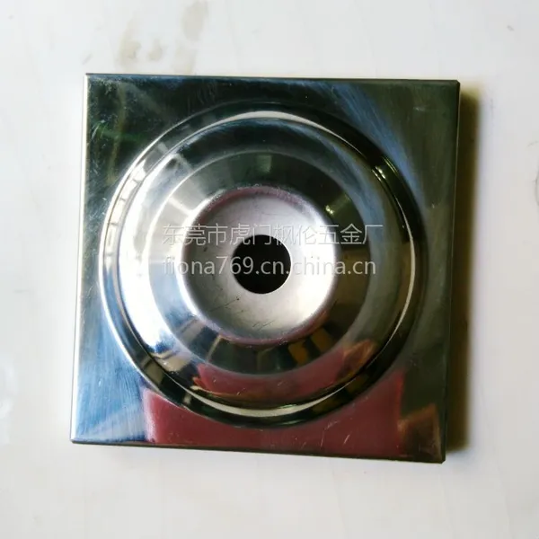 供应201不锈钢方管装饰盖冲孔8mm 10mm 13mm
