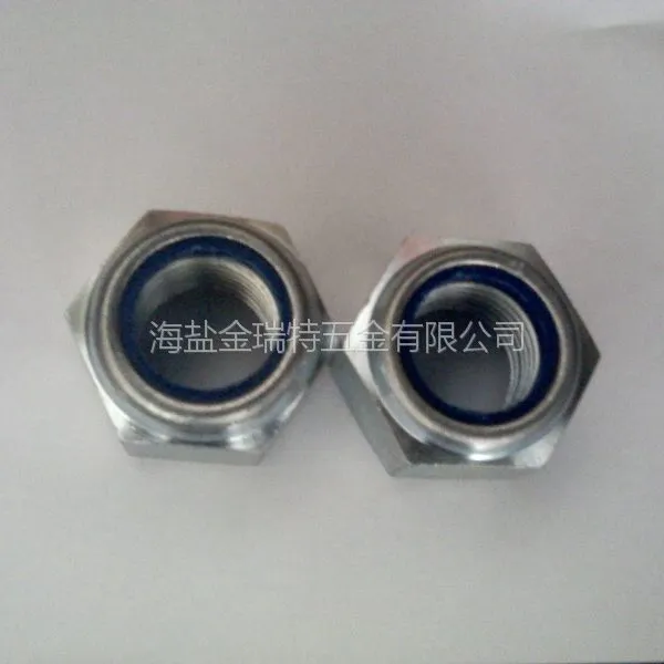供应DIN985 M30*2尼龙锁紧螺母