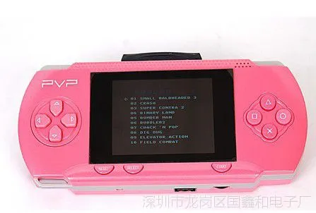 PSP国鑫2.7英寸PVP游戏机，PVP掌机，PVP游戏机，8位游戏机