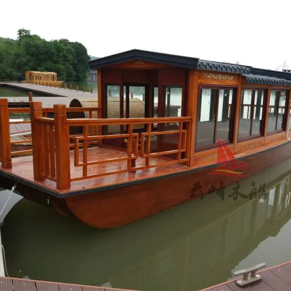 云峰供应8m观光旅游画舫船可定制