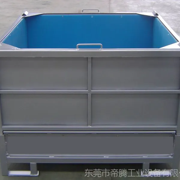 铁质周转箱 物流箱 内部可配中空板或帆布等辅助性材料 保护产品