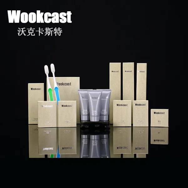 【wookcast】酒店一次性用品套装 五星级宾馆洗漱用品 厂家批发