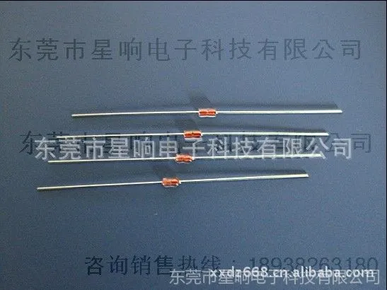供应玻璃封装热敏电阻50K,1%,B3950NTC电阻器 专业生产商