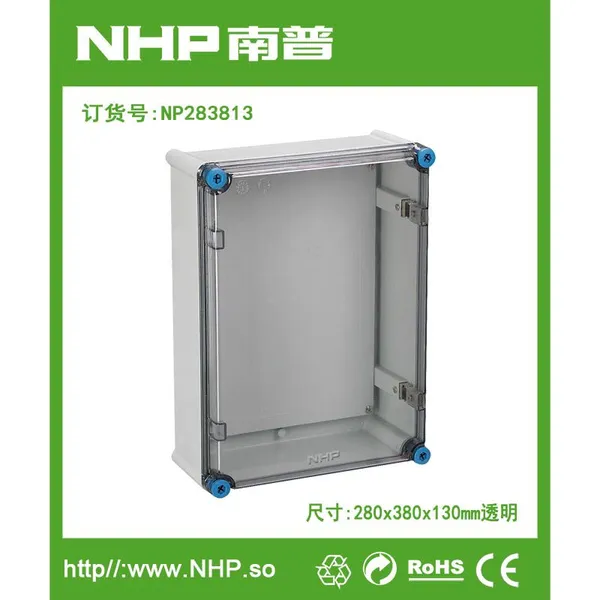 ��ʽ��ˮ������ ��Դ��������� ���ϼ����� IP65 280x380x130mm