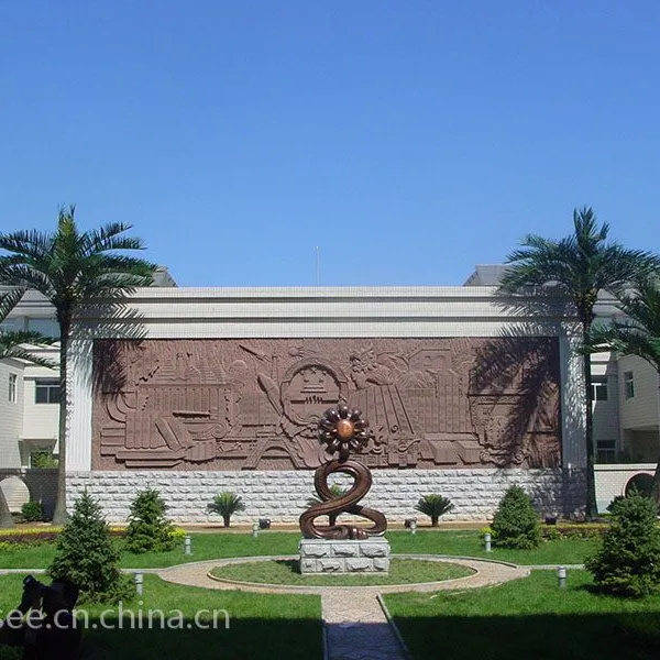 广晟景观工艺供应仿真椰子树广场商场酒店场景装饰绿化造景用合成树脂假椰子树
