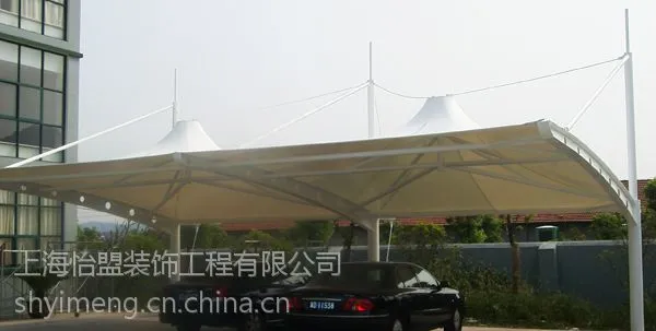 供应浙江杭州膜结构停车棚 停车棚价格 膜结构工程施工
