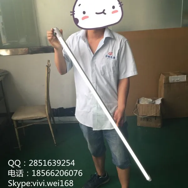 T8应急LED灯管 有电18W断电6W 3小时 深圳登峰电源有限公司荣誉出品