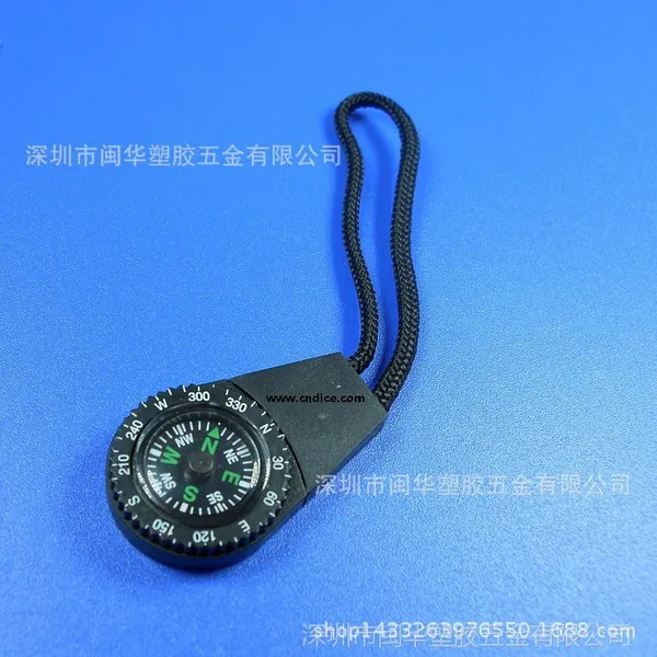 指南针拉链扣 指南针拉头 18mm 箱包服饰挂件挂饰 深圳工厂生产