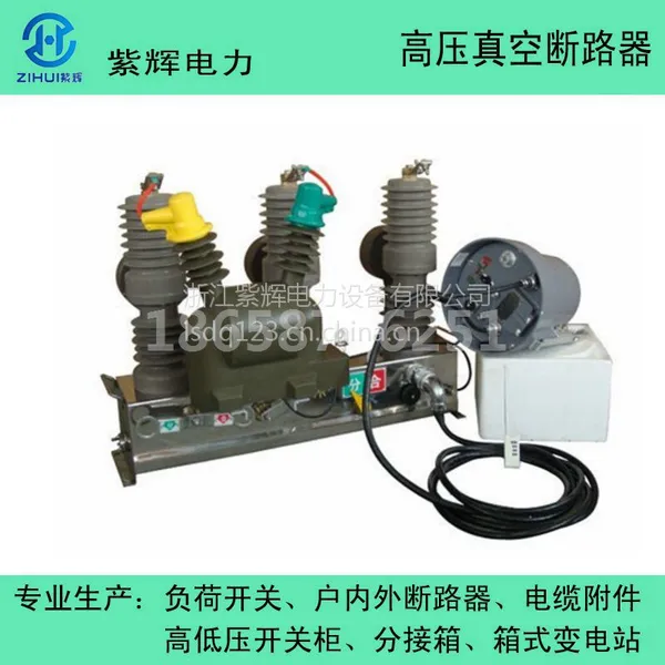 湖南zw32真空断路器代理商 紫辉户外ZW32-12F智能分界开关带隔离