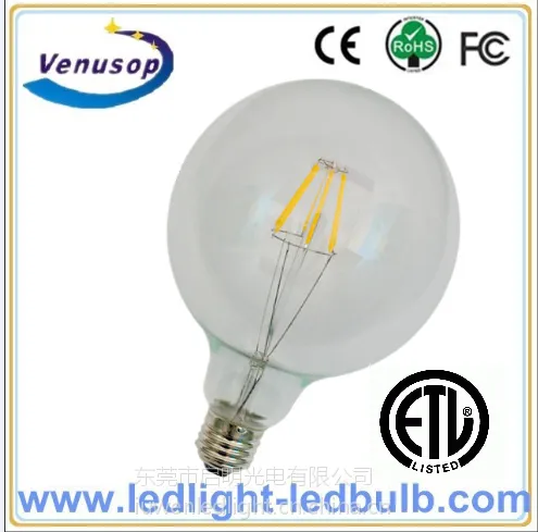 ETL ��֤ 360�ȷ��� 2200k ɫ�µ�LED ��˿���� �ɵ��� װ�ε���