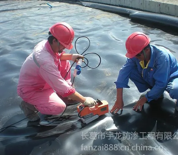 禽畜养殖废物废水发酵池防渗防臭HDPE防渗膜,黑膜沼气池