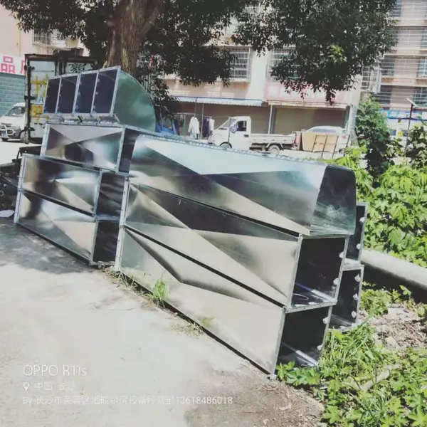 长沙市望城区餐饮后厨 排烟?管道 通风?管道设计制作安装