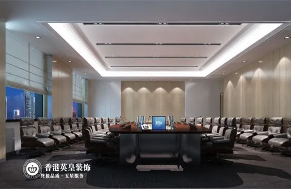 国际大牌时尚办公室装修效果图鉴赏--香港英皇装饰