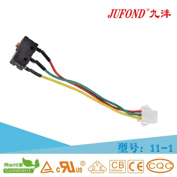 11-1 九沣JUFOND防水鼠标微动开关