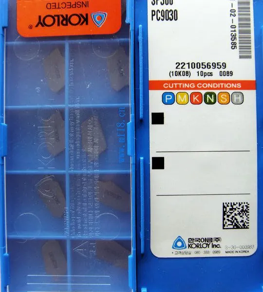 批发KORLOY SP300单头槽加工切断切槽硬质合金钢件加工
