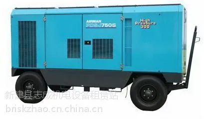 1070型双螺杆空压机出租原装英格索兰移动型空压机志成出租