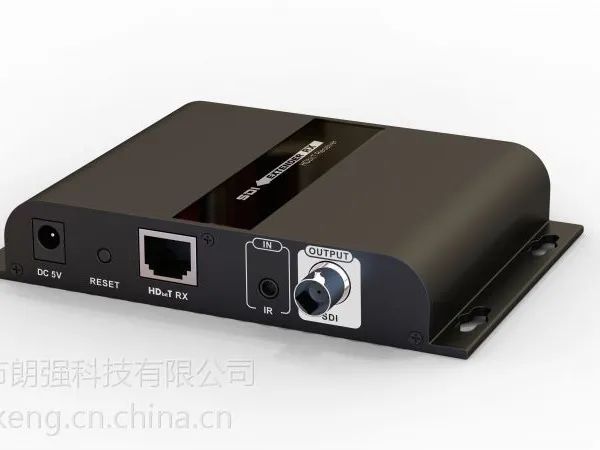 朗强新品上市HDBitT SDI单网线延长器传输1080P信号120M