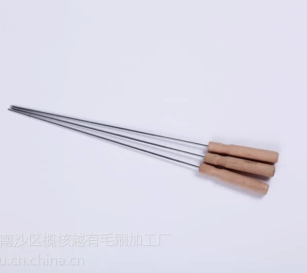 厂家直销越有BB041烧烤针,烧烤叉,烧烤刷