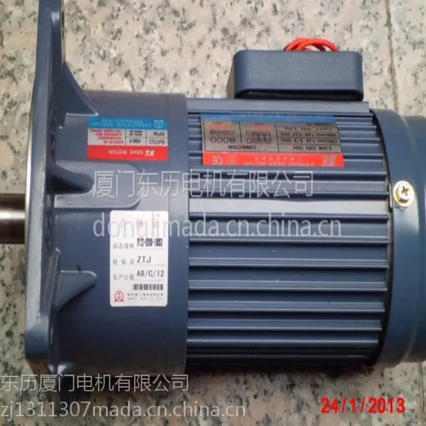 供应厦门东历包装机械专用减速马达 TUNGLEE YS200W-4P PF22-0200-45S3B