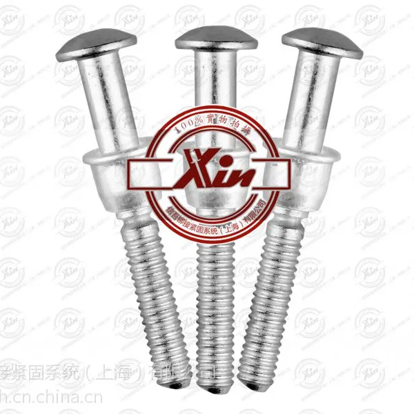 供应信吾全铝/铁/不锈钢环槽铆钉 高强度结构型铆钉 4.8-10mm