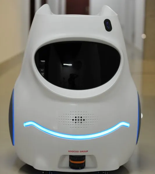 国购GGRobot无人化智能咖啡厅 咖啡机器人 咖啡厅餐厅点单机器人 1年质保