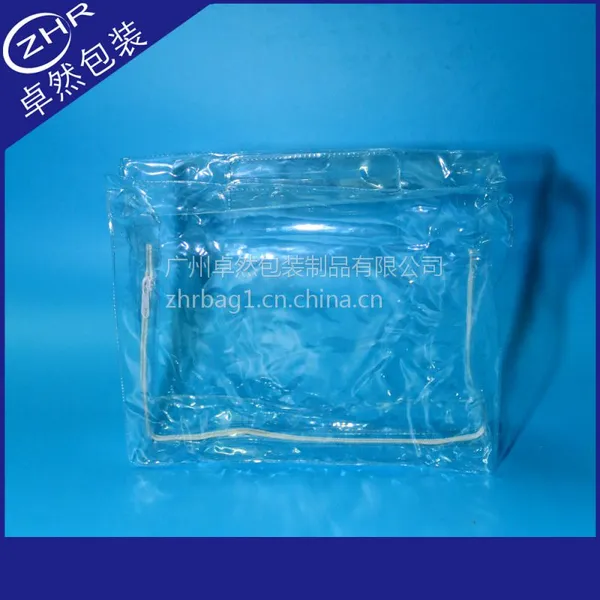 pvc防水袋透明简便收纳袋软骨拉链袋自封拉骨袋pvc环保袋6c标准