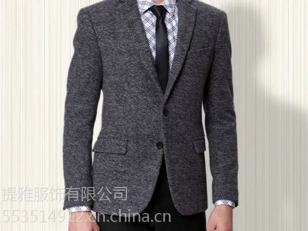 男士修身西服外套渐变色修身款量身定制团购