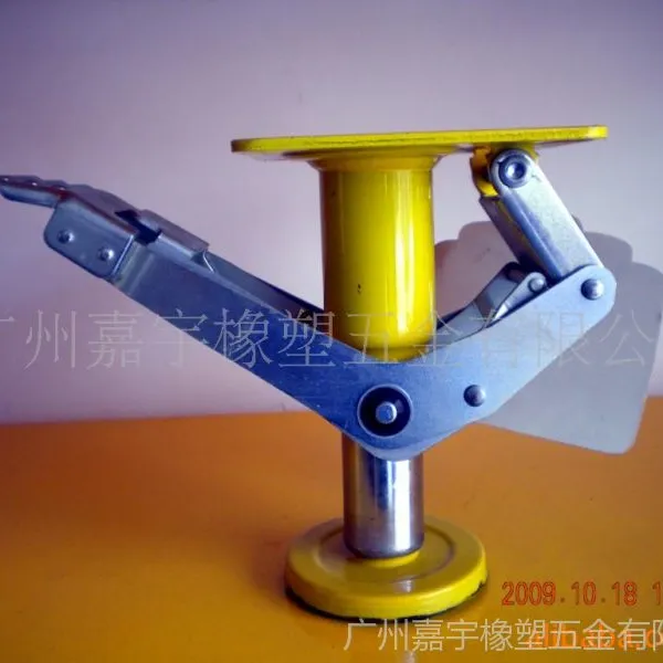 供应大量批零售可调式脚轮日式支撑架地刹器科顺品牌脚撑 质量***