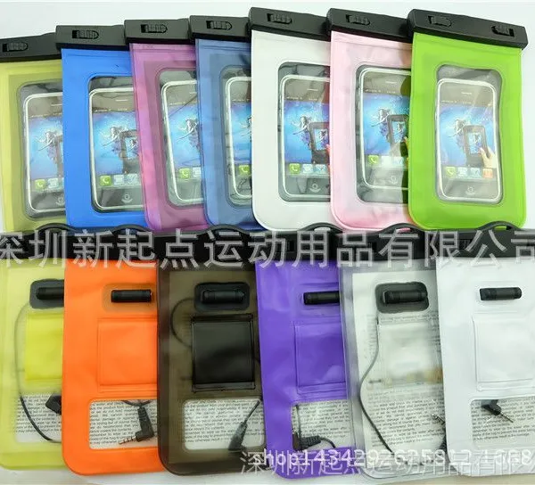 工厂定制PVC+ABS潜水料苹果iphone5/5s加臂带耳机电子线热销