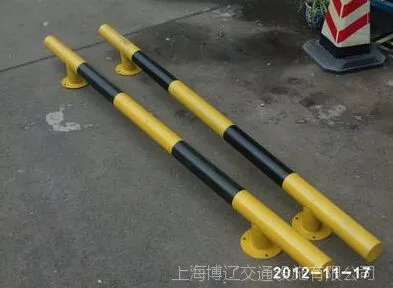 钢质档车器 停车挡轮器、挡轮杆 车位停止线 钢管挡轮器价格