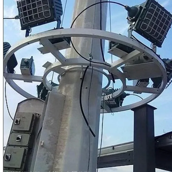 江苏省扬州市大功率LED防爆高杆灯渝荣防爆定做