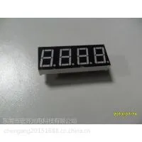 宏齐0.56英寸四位共阴红光数码管