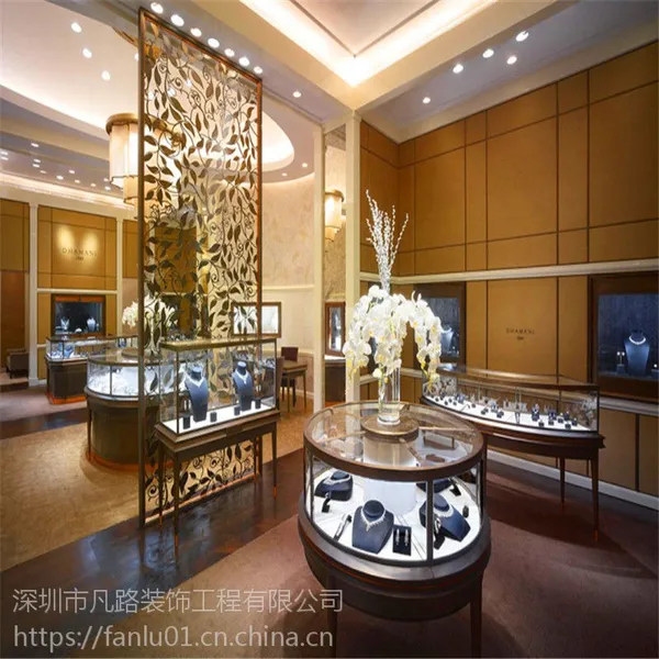 【珠宝展示柜】珠宝展柜柜台 精工定做 款式新颖 免费测量设计