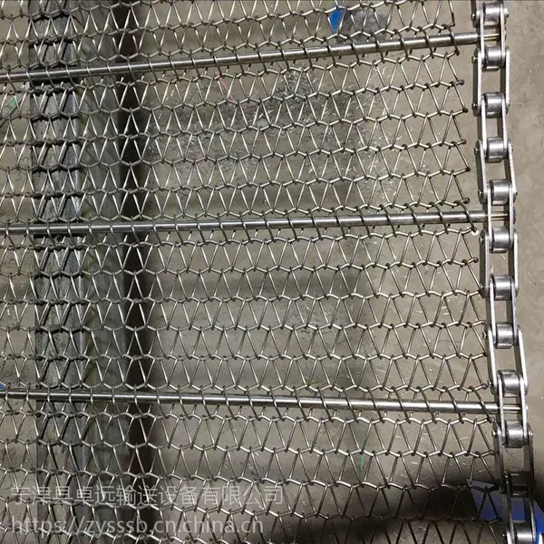 不锈钢输送网带螺旋网状输送带 工业耐高温链条式传动网带