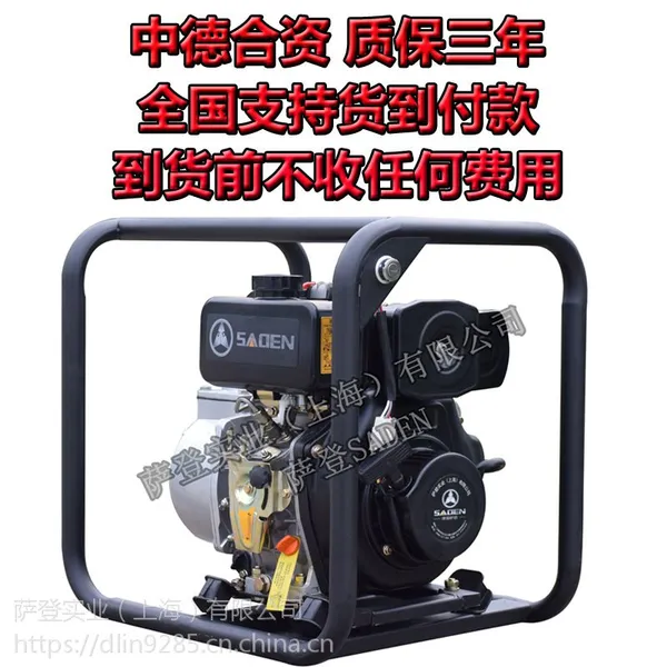 萨登2寸柴油自吸水泵(铁泵)小型DS40X(E)