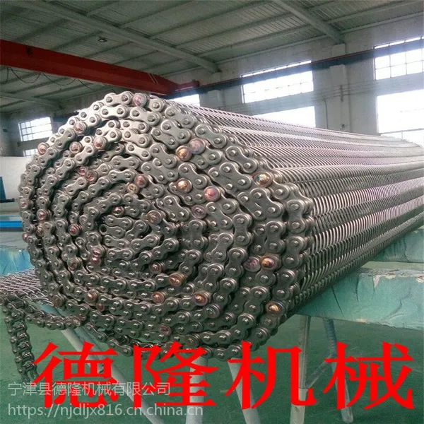 德隆不锈钢网带 输送机网链 清洗机烘干机 人字网 长城网链 食品输送网带