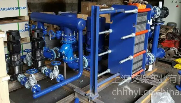 上海艾保江苏徐州丰县沛县邳州市医院 学校 办公楼地暖 暖气片中央空调配套换热机组 厂家供应